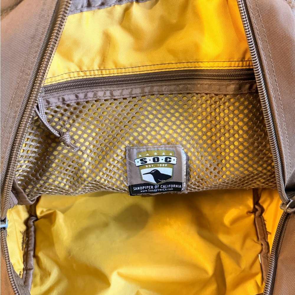 Tactical Tan Backpack - Picture 3 of 3
